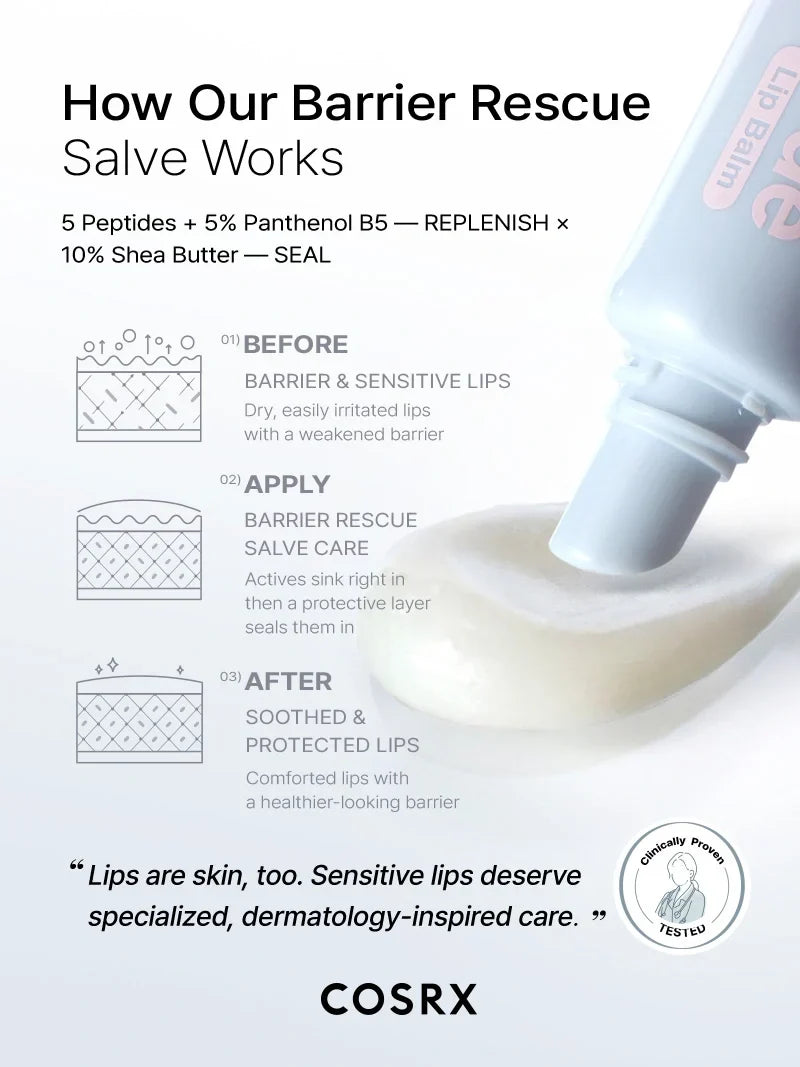 5 Peptide B5 Sensitive Repair Salve Lip Balm