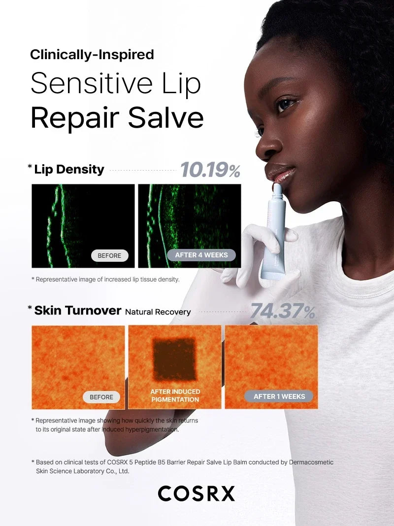 5 Peptide B5 Sensitive Repair Salve Lip Balm