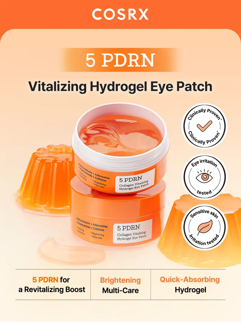 COSRX 5 PDRN Collagen Vitalizing Hydrogel Eye Patch