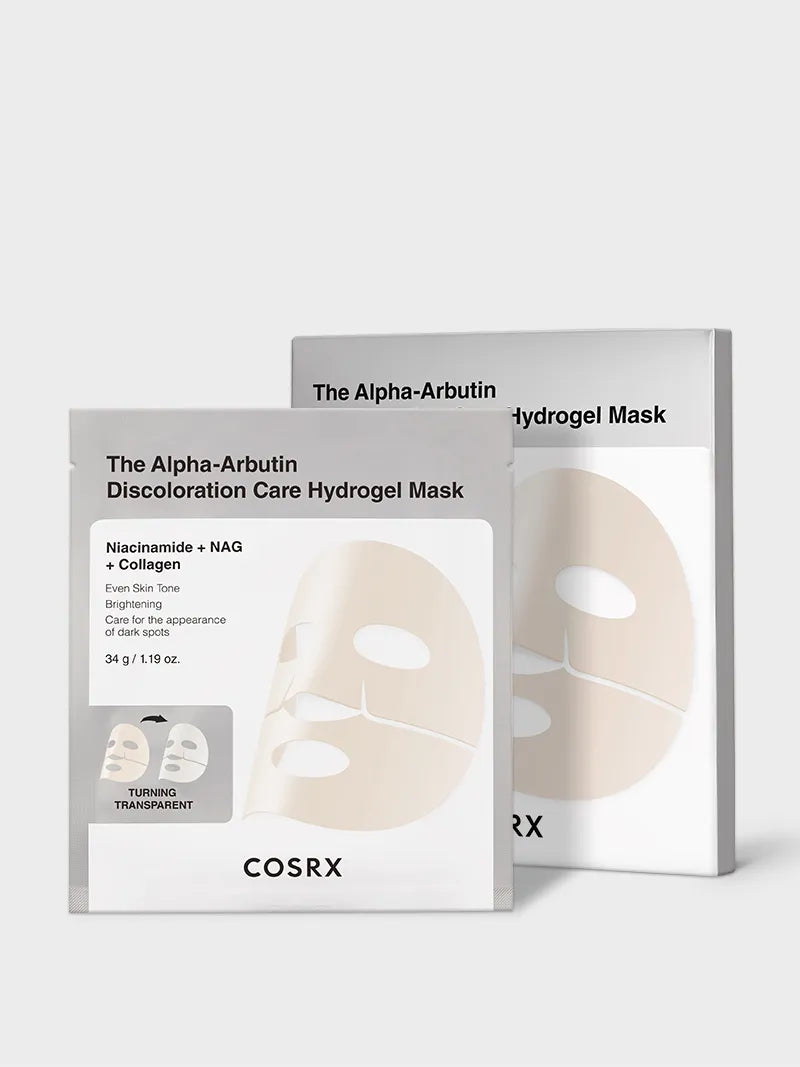 COSRX The Alpha-Arbutin Discoloration Care Hydrogel Mask