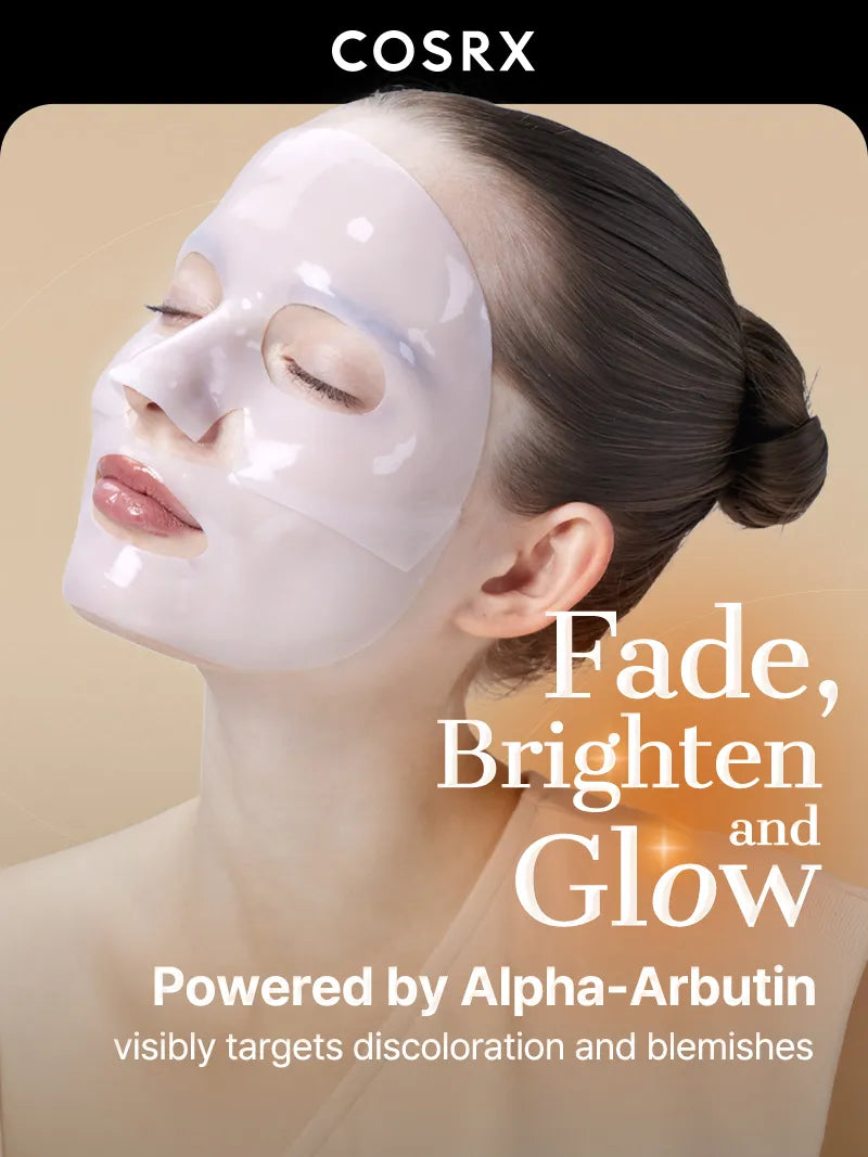 COSRX The Alpha-Arbutin Discoloration Care Hydrogel Mask