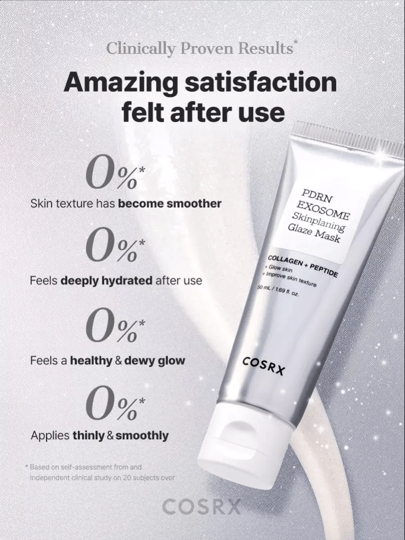 COSRX PDRN EXOSOME Skinplaning Glaze Mask