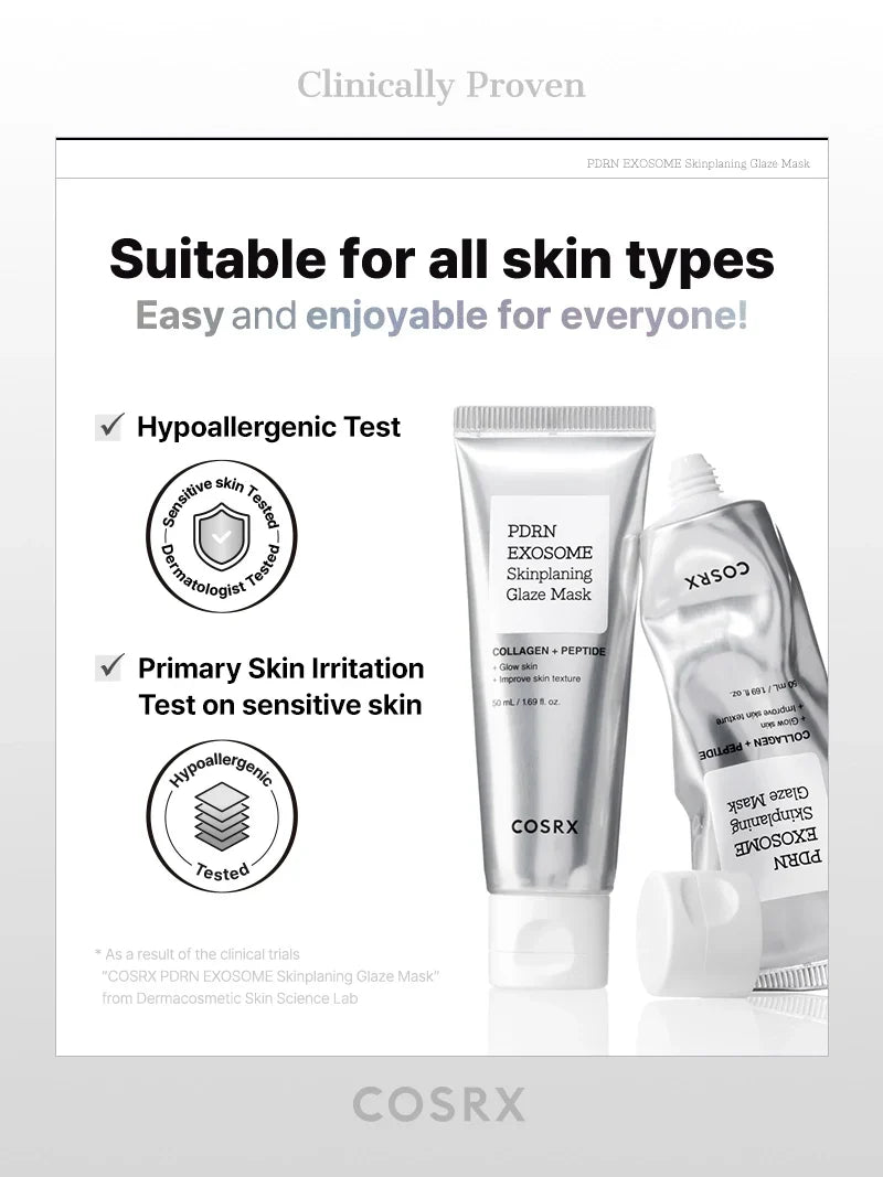 COSRX PDRN EXOSOME Skinplaning Glaze Mask