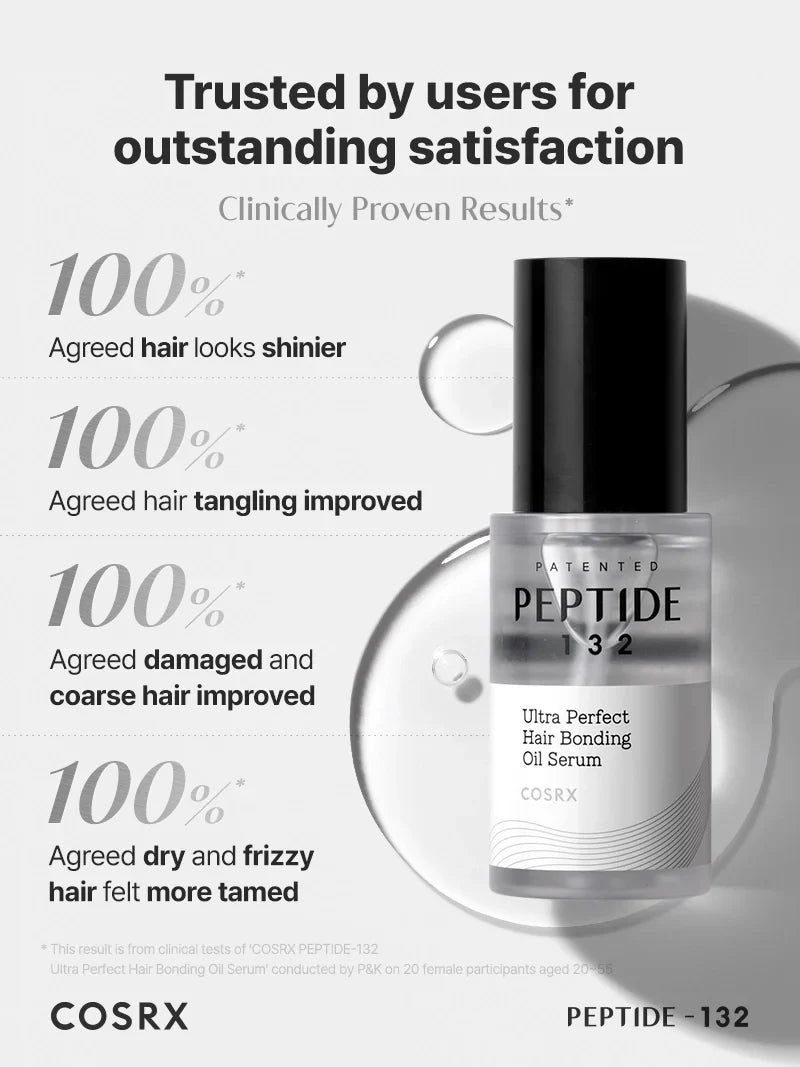 COSRX PEPTIDE-132 Ultra Perfect Hair Bonding Oil Serum