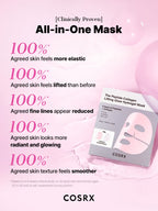 (￡40+ Free Gift) COSRX The Peptide Collagen Lifting Glow Hydrogel Mask_3ea