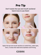 (￡40+ Free Gift) COSRX The Peptide Collagen Lifting Glow Hydrogel Mask_3ea